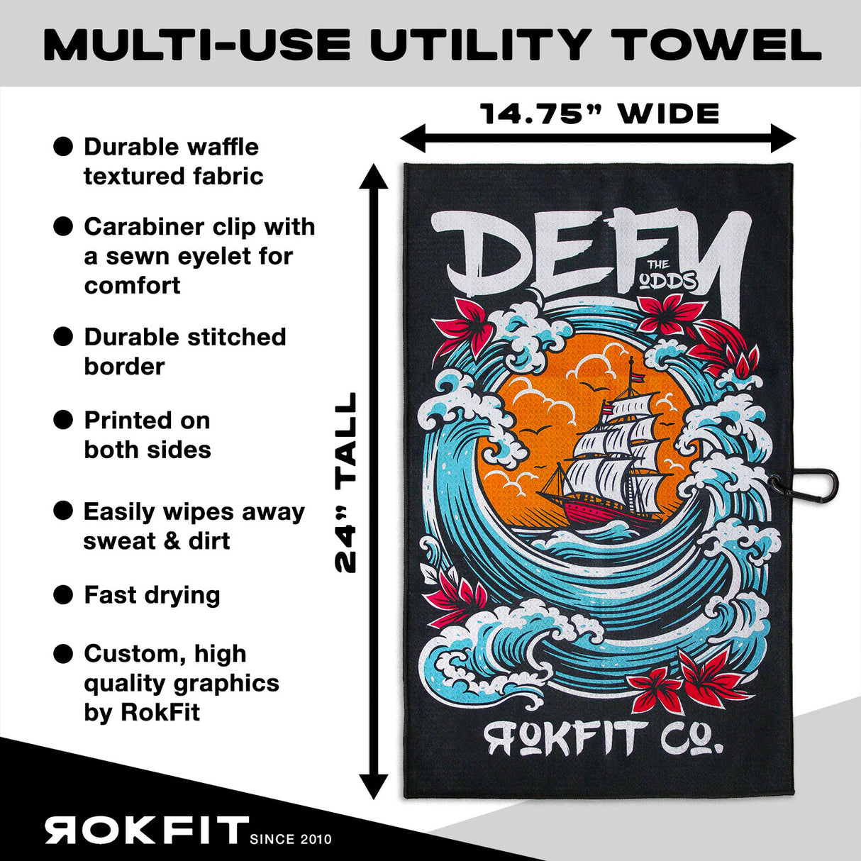 Utility Towel - Defy The Odds