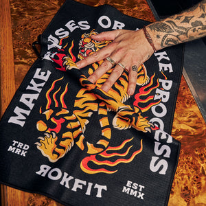 Utility Towel - Make Excuses or Make Progress
