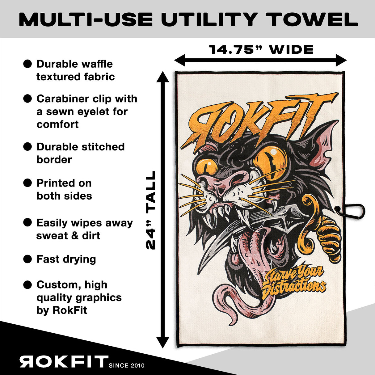 Utility Towel - Starve Your Distractions